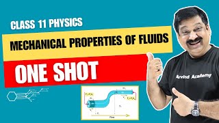 Mechanical Properties of Fluids One Shot video 💥NCERT Chap 9 Class 11 Physics one shot [upl. by Alisen]