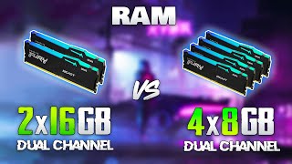 2x16GB or 4x8GB RAM  Which is Better [upl. by Levan]