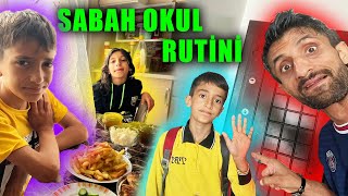 OKUL SABAH RUTİNİM  Benimle Gerçek Bir Sabah Rutini  Fenomen Ailesi 7 [upl. by Gorlicki]