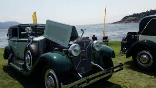 PEBBLE BEACH Concours DElegance 2017IsotaRolls RoyceHispanoSuiza J12Bugatti [upl. by Asilegna]