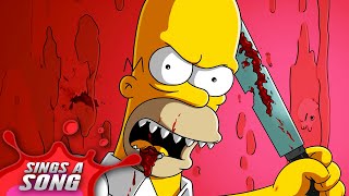 Cursed Homer Simpson Sings A Song Scary The Simpsons Horror Parody Song [upl. by Ashleigh]