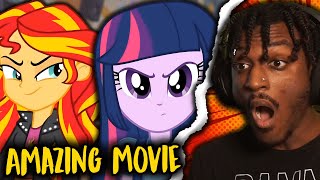 SO I REACTED TO THE EQUESTRIA GIRLS MOVIE FOR THE FIRST TIME [upl. by Acino263]