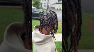 Two strand twist for the win 🩷 viral charlottenc braids locs [upl. by Willdon]