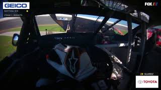 2018 MENCS DAYTONA 500 Visor CAM [upl. by Alexina]