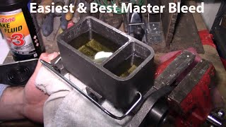 How To Properly Bleed A Master cylinder  FASTEST amp EASIEST WAY [upl. by Bartholomeus]