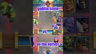 2x fire cracker vs goblin stein shorts clashroyale short gaming gameplay supercell [upl. by Maeve]