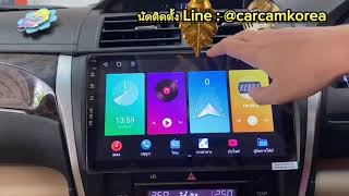 รีวิวติดตั้งกล้องรอบคัน 360 องศาใน Toyota Camry 2015 🚗🔍 ปลอดภัยทุกการขับขี่ [upl. by Elletsyrk]