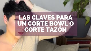 Las claves para un corte Bowl o corte tazón [upl. by Narret]