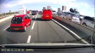 Crash on A40 Westway [upl. by Seavey]