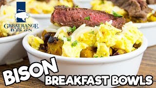 Bison Breakfast Bowls  Great Range Bison [upl. by Earvin]