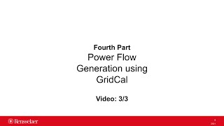 SMIB Tutorial Assembly and Power Flow Generation for Dynamic Simulation using OpenIPSL 66 [upl. by Bik235]