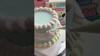 simple cake icing decorating cake frosting idea and techniques complete cake icing tutorial [upl. by Ellehsor]