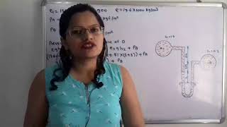 Problem on Utube differential manometer Pressures and its measurements [upl. by Carleen636]