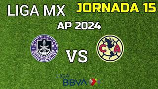 MAZATLAN VS AMERICA JORNADA 15 HORARIO FECHA Y CANAL [upl. by Jeu]