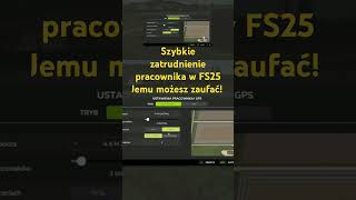 Jak zatrudnić pracownika w fs25 [upl. by Burkhart]