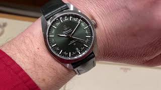 OMEGA Constellation Globemaster Anual Calendar  green dial [upl. by Mauldon]