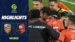 FC LORIENT  STADE RENNAIS FC 2  1  Highlights  FCL  SRFC  20222023 [upl. by Nerrad]