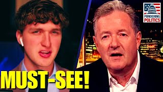 Progressive TURNS Piers Morgan AGAINST MAGA in STUNNING Debate [upl. by Woermer]