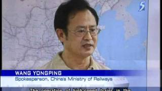 35 dead on the highspeed trains crash at China  24Jul2011 [upl. by Annavoig143]