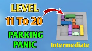 Roblox Parking Panic Full Walkthrough 11 To 20 Level Solution [upl. by Bil554]