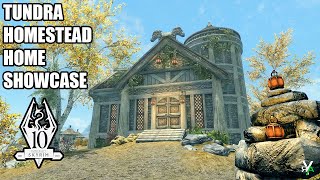 Xbox Skyrim AE TUNDRA HOMESTEAD Player Home Showcase [upl. by Bertine]