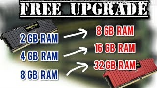 Upgrade your RAM for free  With PROOF [upl. by Licha]