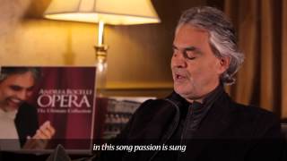 Andrea Bocelli  Recitar  Vesti La Giubba  Pagliacci Official Commentary [upl. by Zosima]