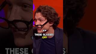 Whats that Tom Holland hilarious moment spiderman tomholland zendaya grahamnorton [upl. by Aimit272]