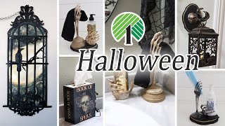 HALLOWEEN BATHROOM DECOR DIY  Elegant DOLLAR TREE Halloween DIYS [upl. by Nonnahs]