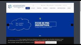 Comment remplir la fiche de préinscription sur le site de la faculté  FSHST [upl. by Anallese527]