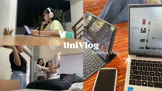 College Diary Ep3 day in my life🍃 busy days💻 Hai’s birthday🌷 life in campusPhilippines [upl. by Chrissy]