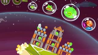 Angry Birds Space  Level 421  100 Space Eagle Walkthrough  Utopia [upl. by Weixel69]