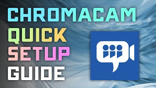 Instant Virtual Background Setup How to Auto Green Screen Your Webcam with Chromacam [upl. by Nylidnarb]