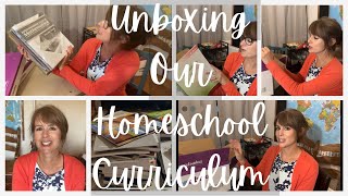 Unboxing Our Curriculum See What We Purchased For The New School Year📚📖 [upl. by Henri]