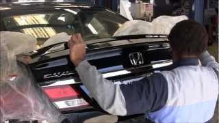 HowTo 2013 Honda Civic Deck Lid Spoiler Installation [upl. by Maupin323]