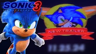 NEW Sonic Movie 3 FINAL TRAILER RELEASE DATE REVEALED OFFICIAL [upl. by Avram781]