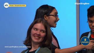 2019 Scripps National Spelling Bee Declares FirstEver Group of CoChampions [upl. by Tedie]