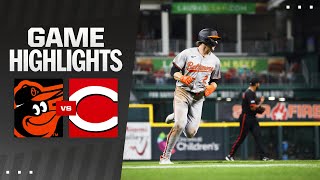 Orioles vs Reds Game Highlights 5324  MLB Highlights [upl. by Jenine]