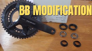 Bottom bracket modification  BB386EVO [upl. by Inaliak]