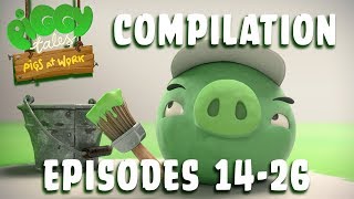 Angry Birds  Piggy Tales  Pigs at Work  Compilation Ep1426 [upl. by Airenahs]