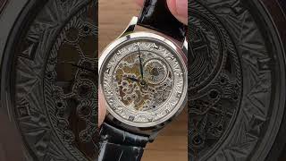 JaegerLeCoultre Master UltraThin Skeleton Dial Q1453510 1Minute Watch Review [upl. by Halimeda]