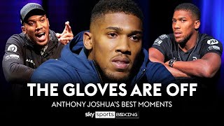 Anthony Joshuas BEST Moments from The Gloves Are Off 💥 [upl. by Aynekal]