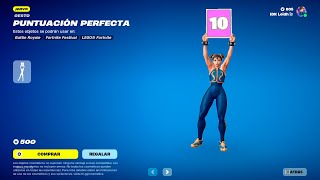 NUEVO BAILE PUNTUACION PERFECTA NUEVA TIENDA FORTNITE HOY 270124 TIENDA DE FORTNITE 27 DE ENERO [upl. by Enyahc]