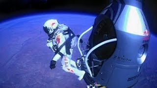 Felix Baumgartner  Jump  36 km  Space Jump HD Full [upl. by Adnor]