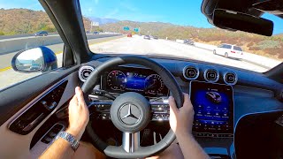 2025 MercedesBenz GLC 350e 4MATIC PHEV  POV Test Drive Binaural Audio [upl. by Grove293]