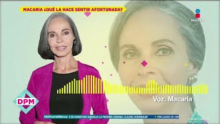 ¿Macaria tiene exclusividad en Televisa  De Primera Mano [upl. by Sabino20]