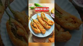 Monsoon Special Mirchi Bajji Recipe [upl. by Panther]