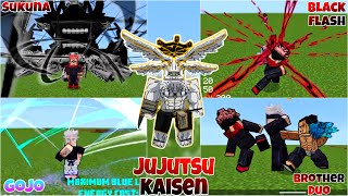 jujutsu kaisen addon minecraft pe 120  jujutsu kaisen addon mcpe  anime addon mcpe 120 [upl. by Aihsel]