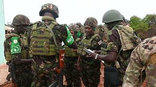 Team Kismayo conducts MEDCAP in Dolsan Village  SOMALIA  Special Operations Command Africa [upl. by Kotta]