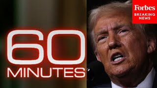 ‘Biggest Scandal In Broadcast History’ Trump Laces Into ’60 Minutes’ Over Kamala Harris Interview [upl. by Ennaeilsel]